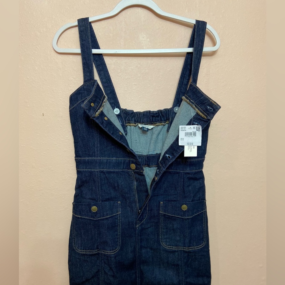 American Eagle Denim Button-Up Midi Dress - Picture 5 of 8